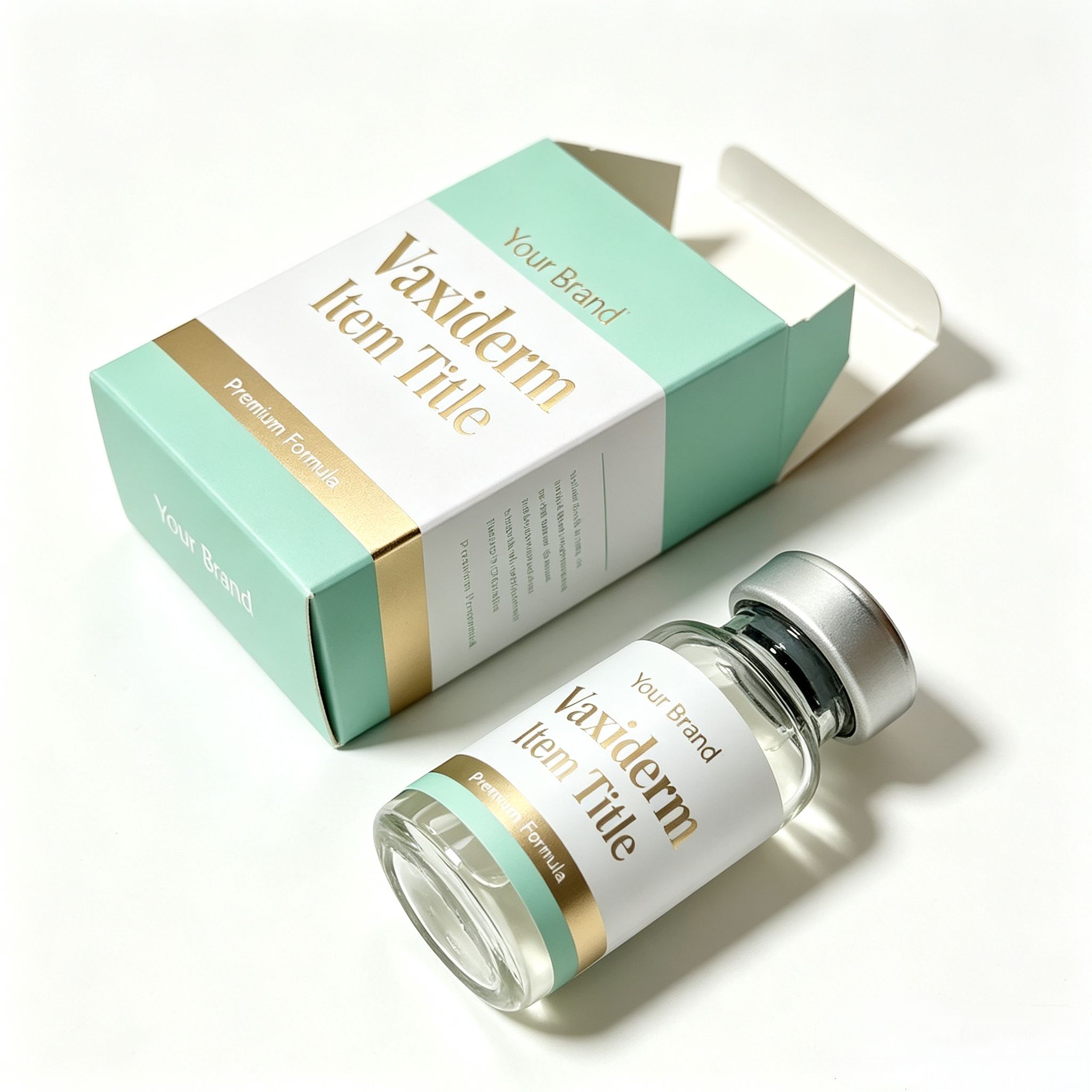 Nutrition Of Fitness - Custom Peptide Vial Waterproof HD Label