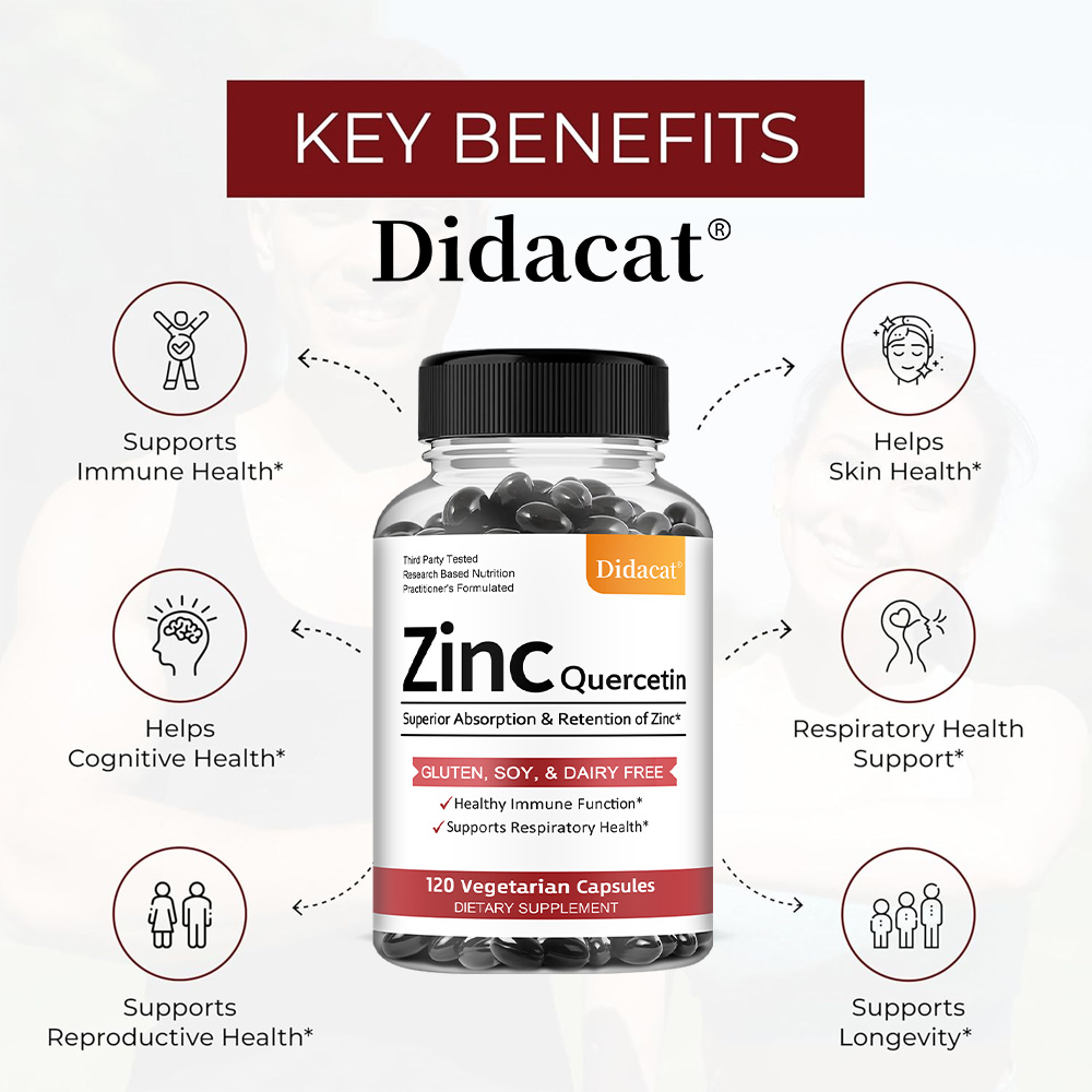 Quercetin & Zinc Vegetarian Ca - Nutrition Zinc ulasan dan harga