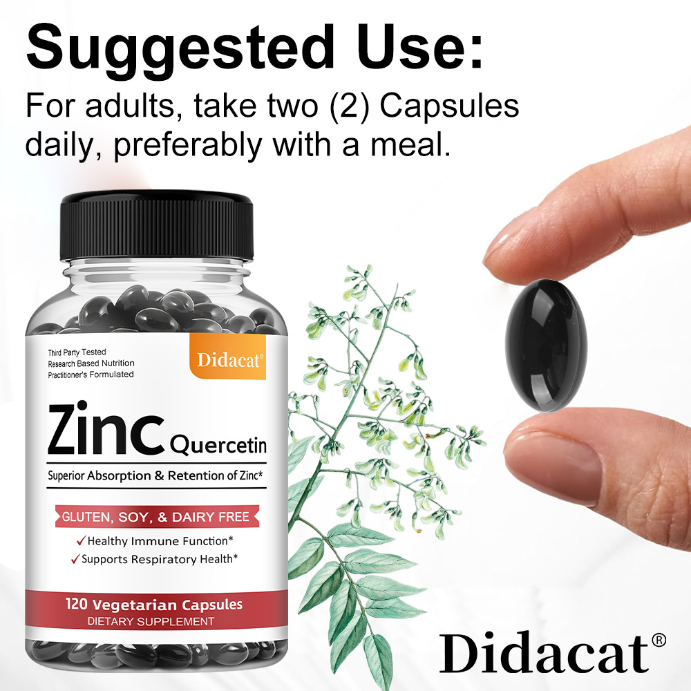 Quercetin & Zinc Vegetarian Ca - Nutrition Zinc ulasan dan harga