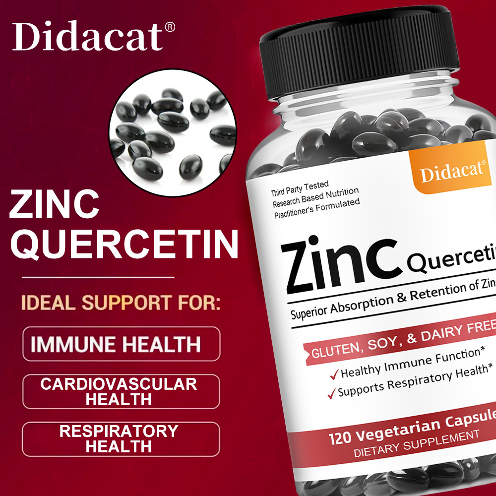 Quercetin & Zinc Vegetarian Ca - Nutrition Zinc ulasan dan harga
