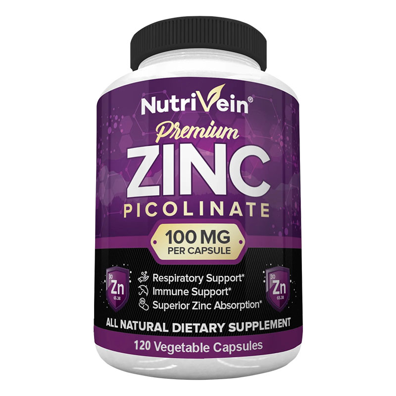 Premium Zinc Picolinate 100mg  - Nutrition Zinc ulasan dan harga