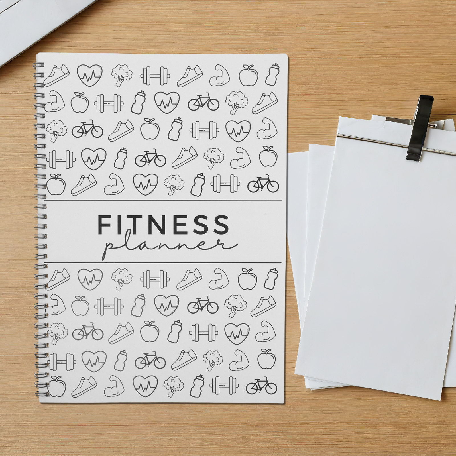 Premium Fitness Planning Noteb - Nutrition Of Fitness ulasan dan harga