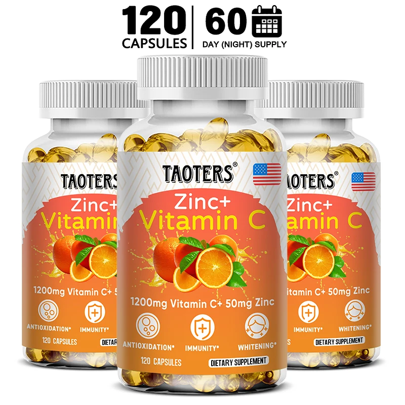 Taoters Vitamin C + Zinc Suppl - Nutrition Zinc ulasan dan harga