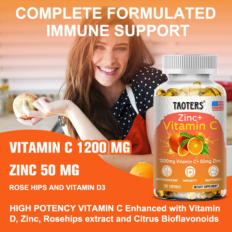 Taoters Vitamin C + Zinc Suppl - Nutrition Zinc ulasan dan harga