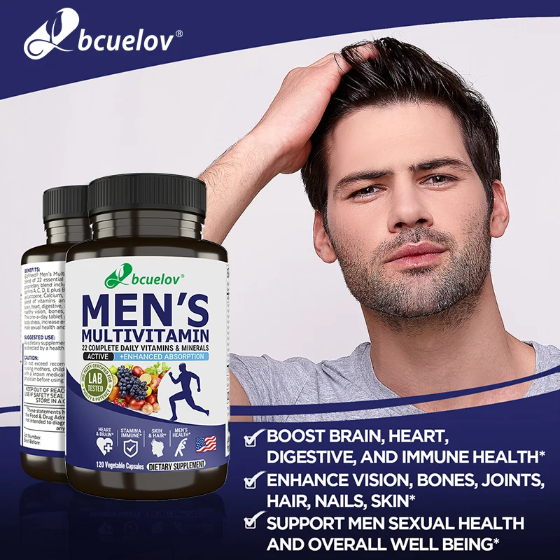 Bcuelov Men's Vitamin and Mine - Nutrition Zinc ulasan dan harga