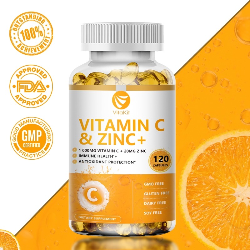 Vitakit Vitamin C 1000mg with  - Nutrition Zinc ulasan dan harga