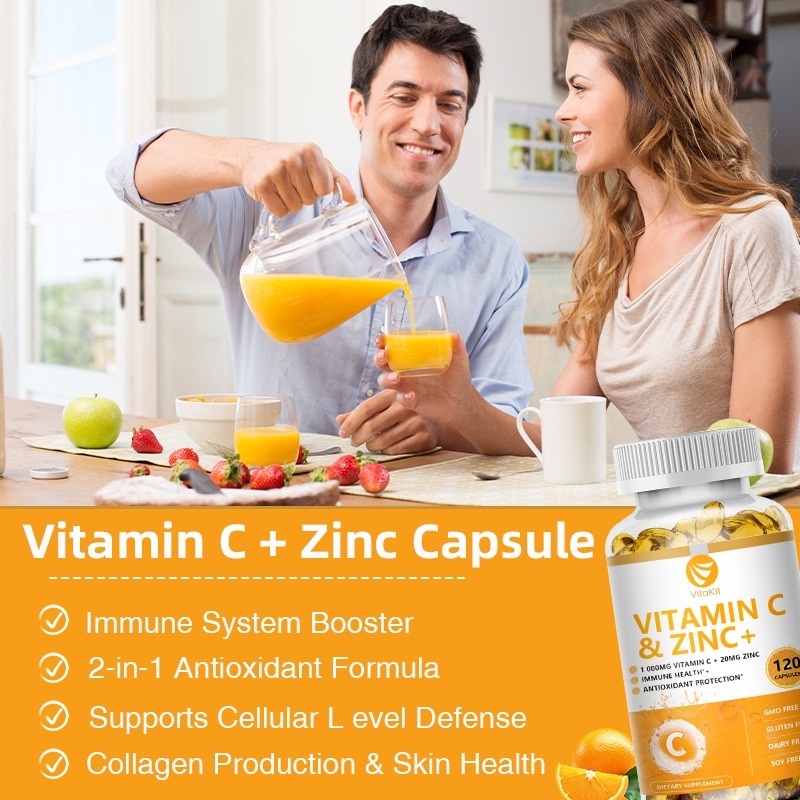 Vitakit Vitamin C 1000mg with  - Nutrition Zinc ulasan dan harga