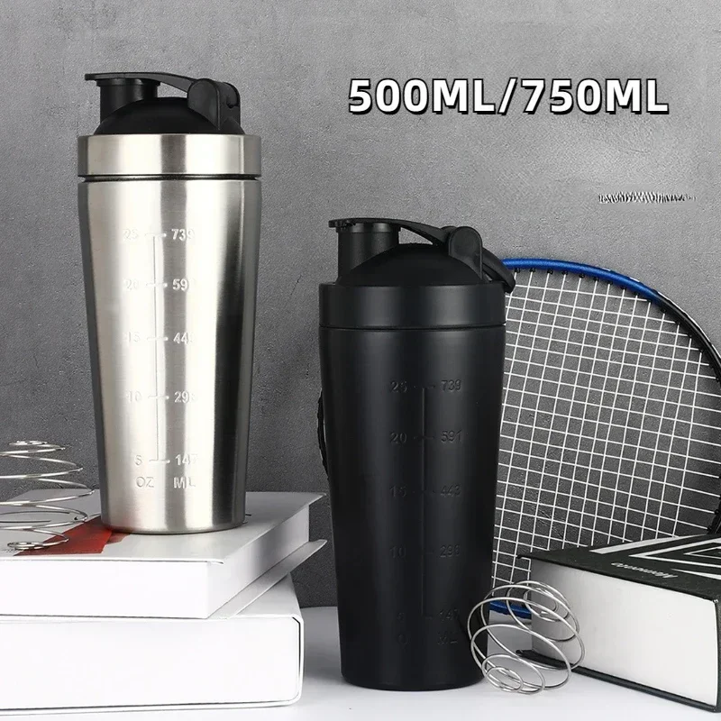 Stainless Steel Protein Shaker - Nutrition Of Fitness ulasan dan harga
