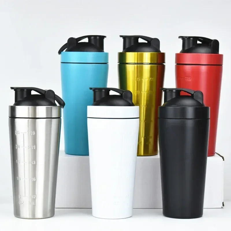 Stainless Steel Protein Shaker - Nutrition Of Fitness ulasan dan harga