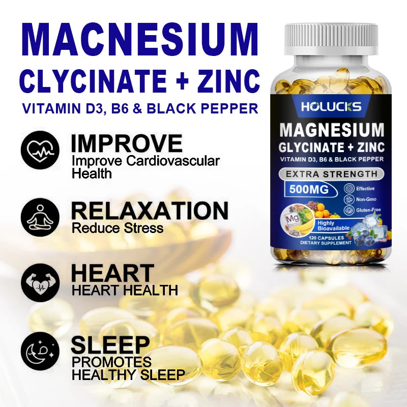 Organic Magnesium Zinc Supplem - Nutrition Zinc ulasan dan harga