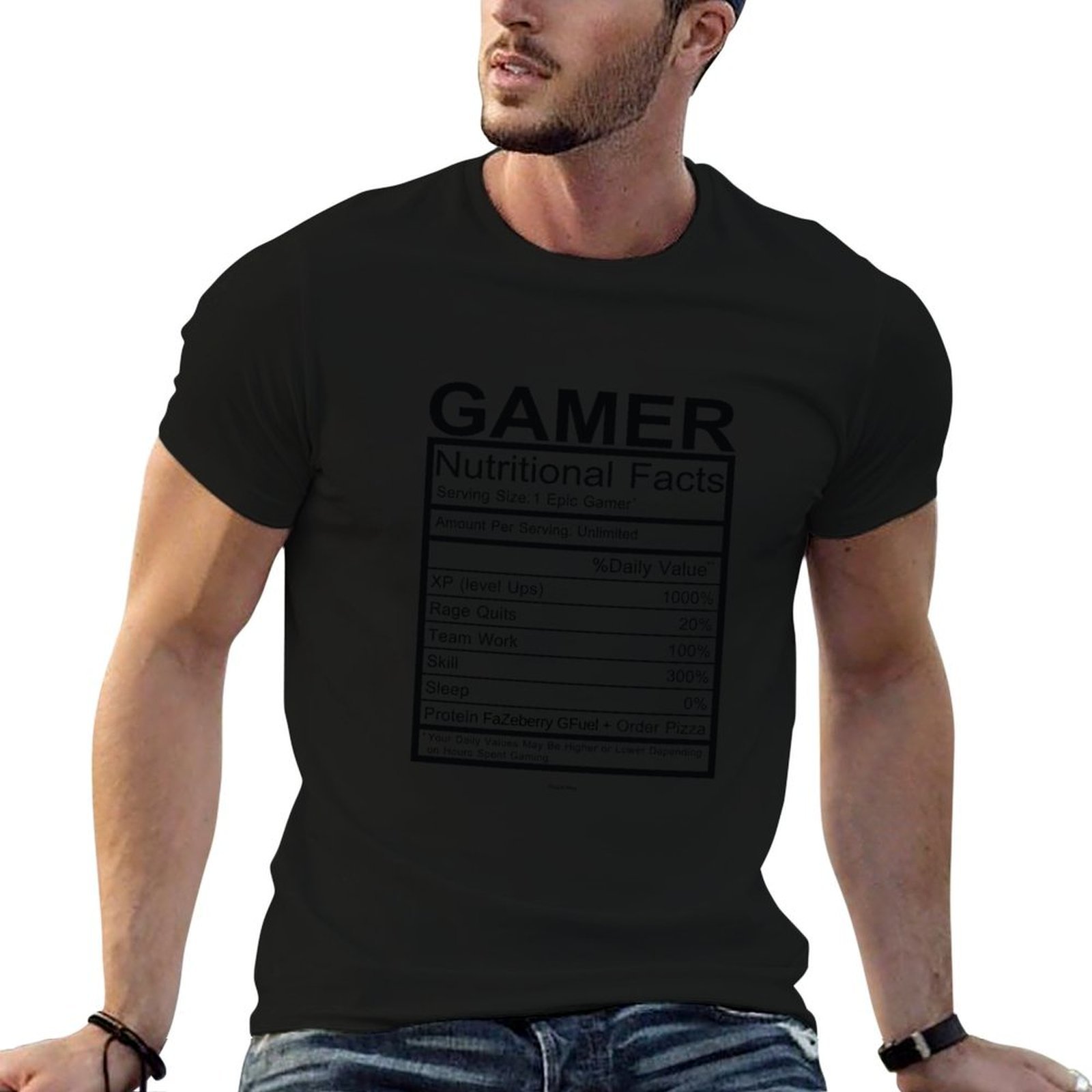 Gamer Nutritional Facts Chart  - Nutrition Of Fitness ulasan dan harga