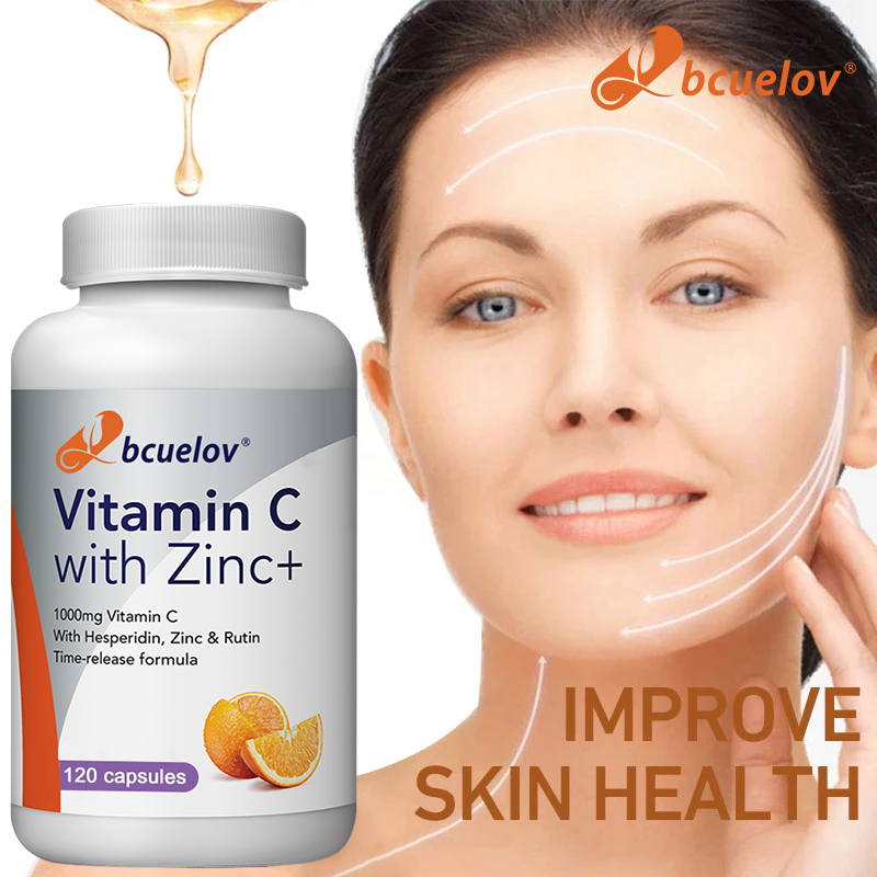Organic Vitamin C + Zinc Capsu - Nutrition Zinc ulasan dan harga