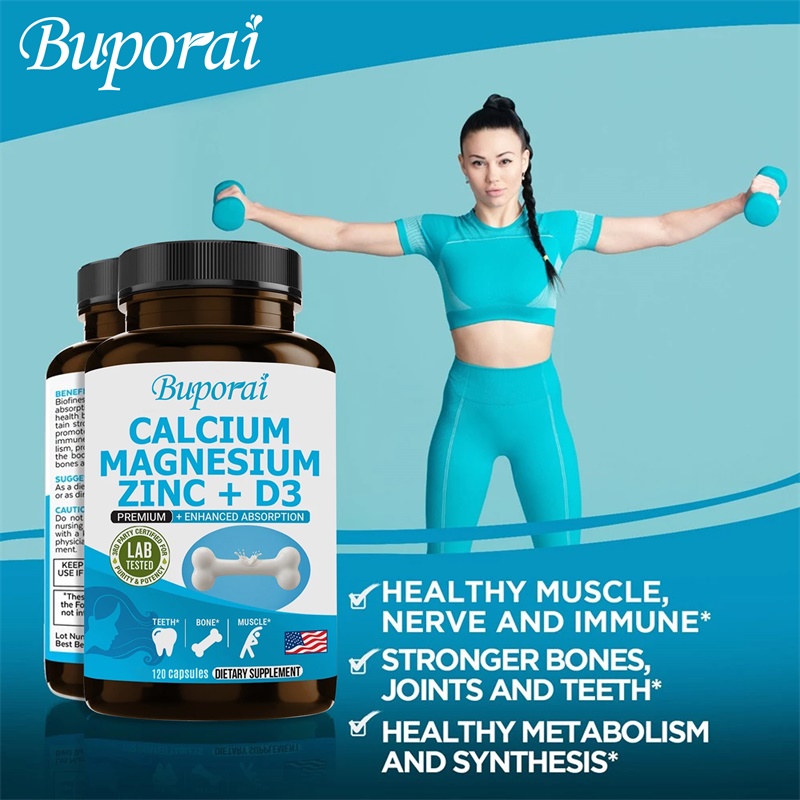 Calcium Magnesium Zinc Vitamin - Nutrition Zinc ulasan dan harga