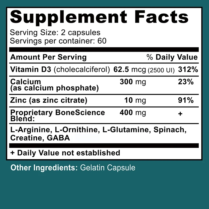 Height Growth Supplement With  - Nutrition Zinc ulasan dan harga