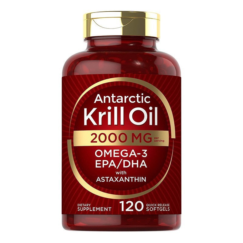 Krill oil soft capsules supple - Nutrition Of Fitness ulasan dan harga