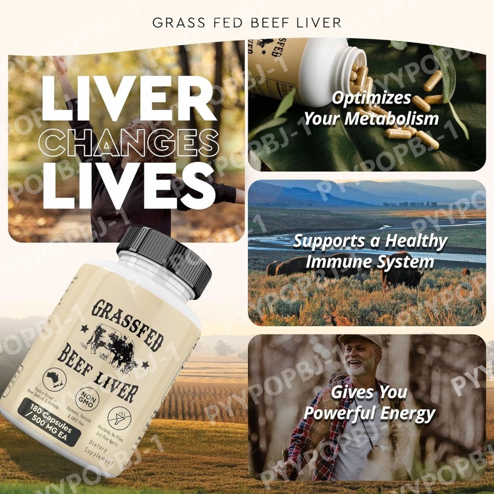 Grassfed Beef Liver Capsules 5 - Nutrition Zinc ulasan dan harga