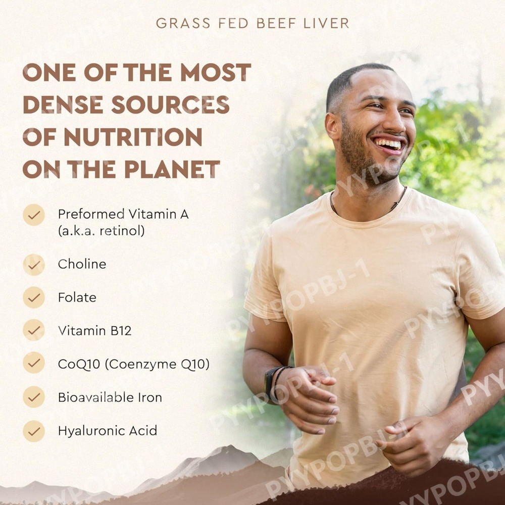 Grassfed Beef Liver Capsules 5 - Nutrition Zinc ulasan dan harga